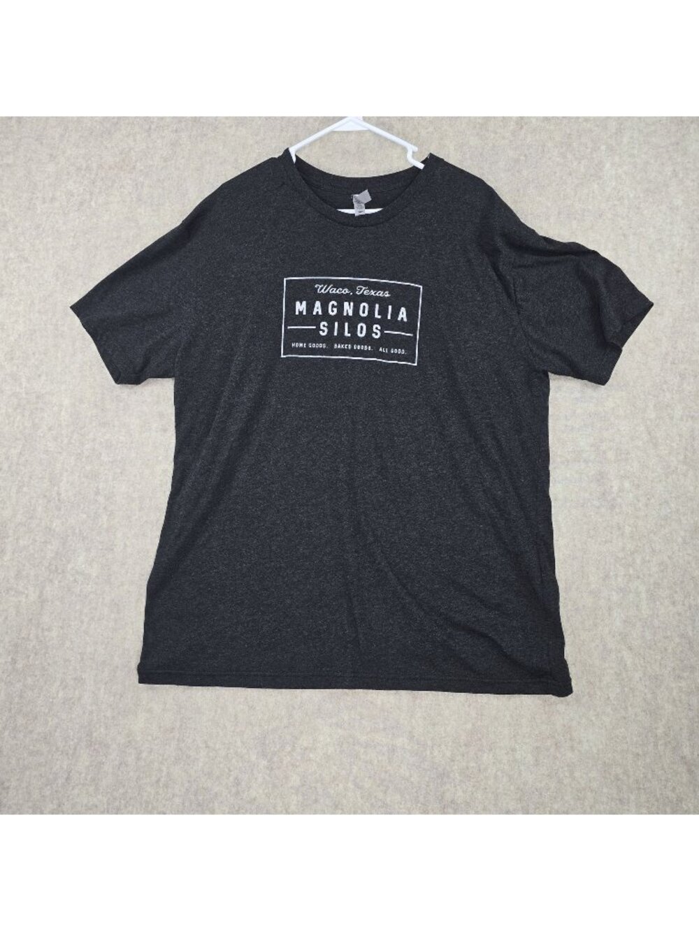 Next Level Mens Graphic T-Shirt Charcoal Black XXL Poly-Cotton Graphic Crewneck